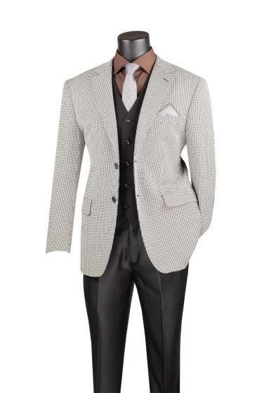 CCO Men's Outlet Sport Coat - Houndstooth Pattern
