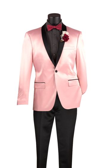 CCO Men's Outlet Slim Fit Sport Coat - Narrow Shawl Lapel