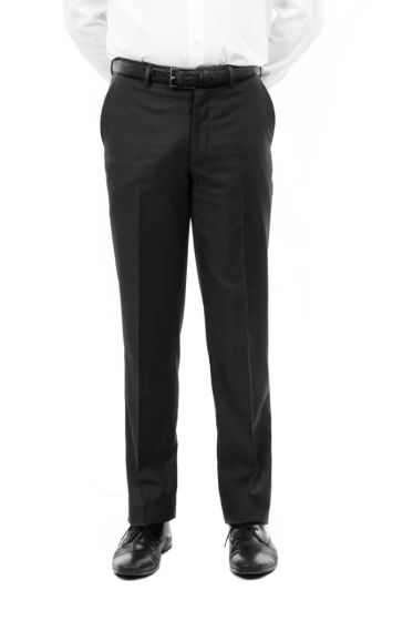 CCO Men's Outlet Flat Front Pants - Solid Ultra Slim