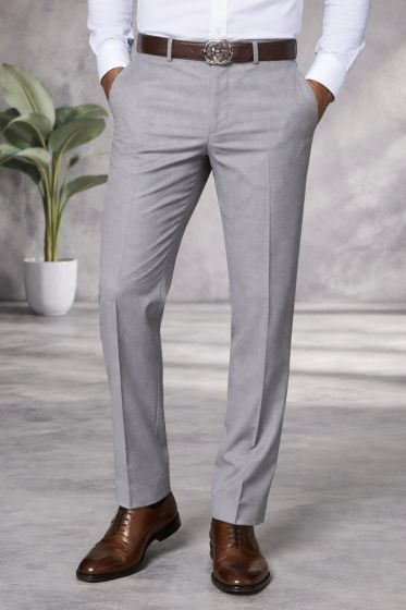 Statement Men's Outlet Dress Pants - Flat Front Slacks