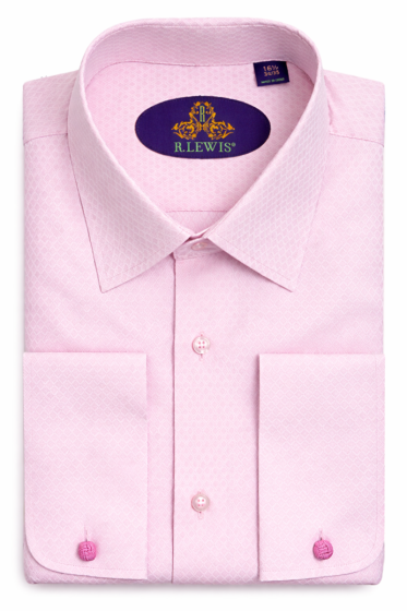 Light Pink Mens Dress Shirt French Cuff Shirts Button Down Shirt