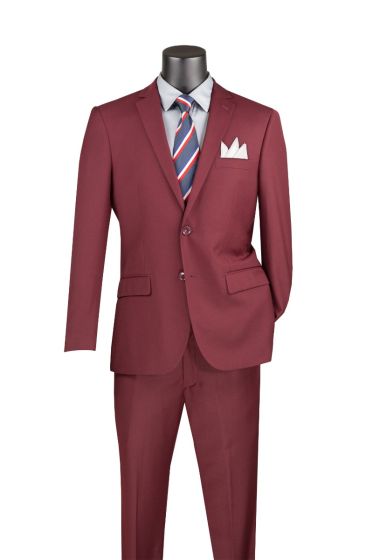Vinci Men's 2 Button Slim Fit Suits - Simply Stylish