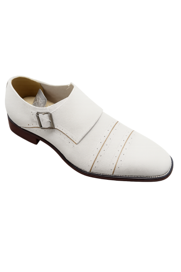 CCO Men's Suede Dress Shoe - Fashion Buckle Strap