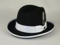 Bruno Capelo Men's Godfather Dress Hat - Lined Brim