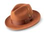 Montique Men's Fashion Wool Fedora Hat - Wide Brim