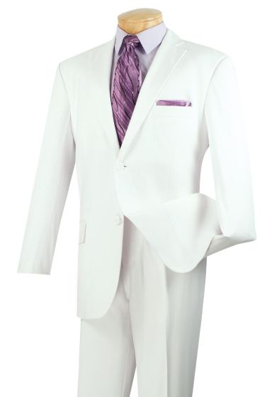 Royal Diamond Men's Outlet 2 Piece Suit - Solid Colors