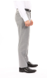 Demantie Men's Flat Front Pants - Modern Fit