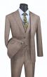 CCO Men's Outlet 3 Piece Modern Fit Suit - Stylish Vest