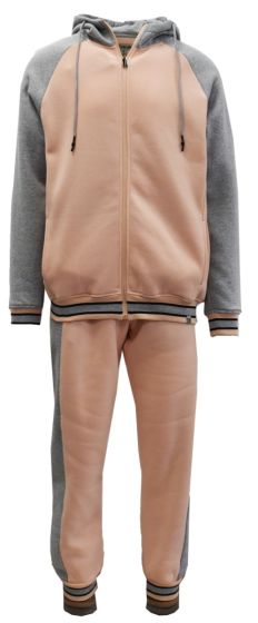 Stacy Adams Men's 2 Piece Athletic Walking Suit - Two Tone