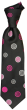 Karl Knox Men's French Cuff Shirt Set - Bullseye Polka Dot