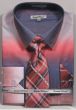 Daniel Ellissa Men's Convertible Cuff Shirt Set - Fashion Multicolor