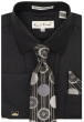 Karl Knox Men's French Cuff Shirt Set - Sleek Designs