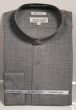 Avanti Uomo Men's Outlet Slim Fit Dress Shirt Set - Banded Collar