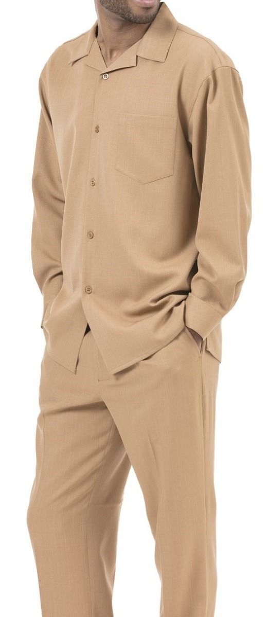 Long Sleeve Walking Suit - Bold Color