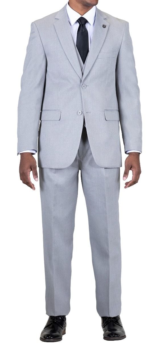 Stacy Adams Men's 3 Piece Fashion Suit - Classic Business
