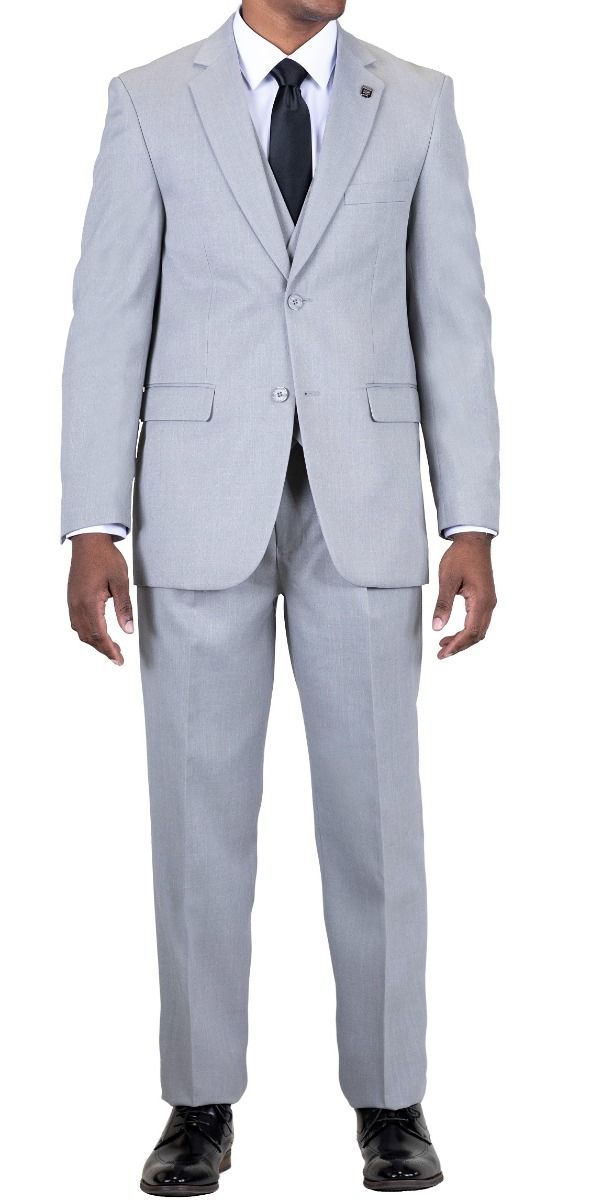 Stacy Adams Men's 3 Piece Fashion Suit - Classic Business Stacy Adams Men's 3 Piece Fashion Suit - Classic Business