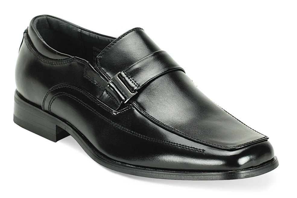 Giorgio Venturi Men's Leather Dress Shoe - Buckle Strap