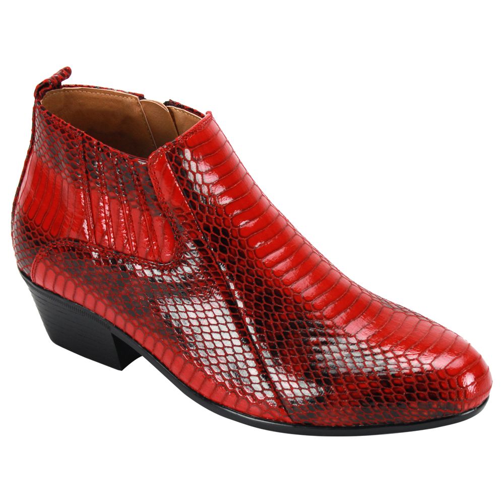 Antonio Cerrelli Men's Varied Print Ankle Boot - Fashion Patterns