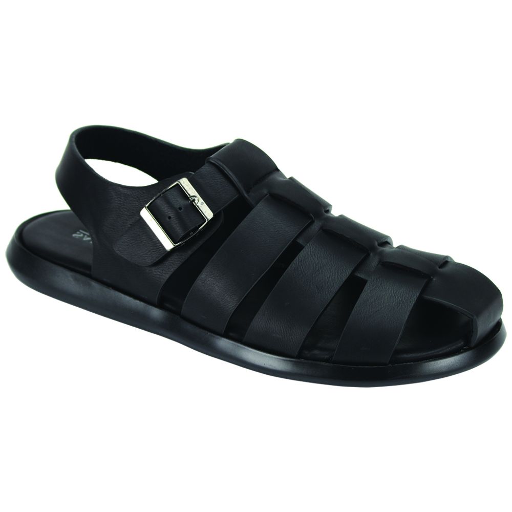 Salvanni Men's Fashion Sandal - Buckle Adjustment