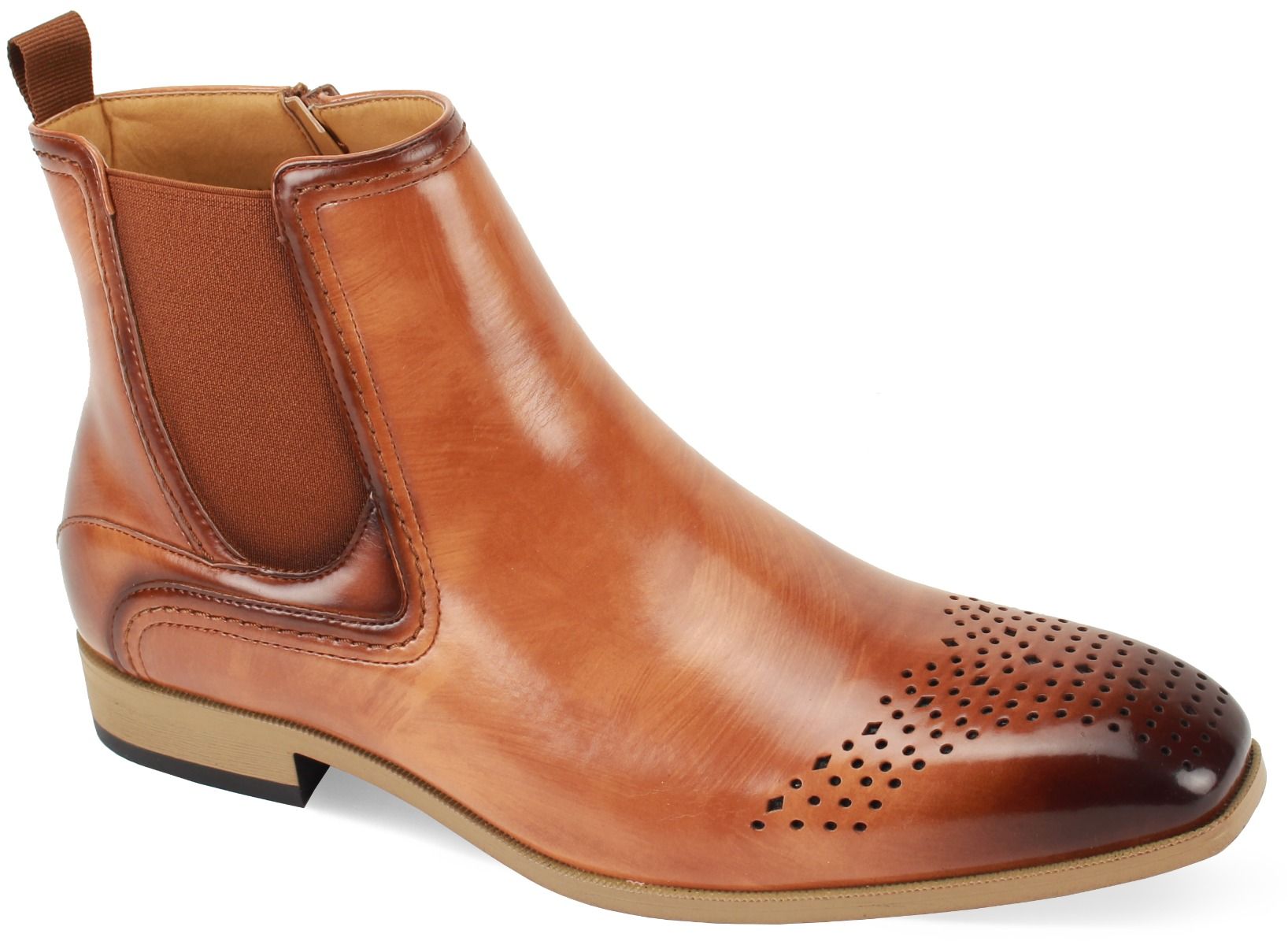Antonio Cerrelli Men's Fashion Chelsea Boot - Smooth Leather Feel