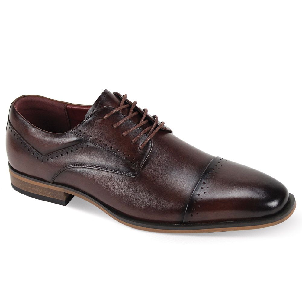 Giorgio Venturi Leather Slip-On Dress Shoes main image 1