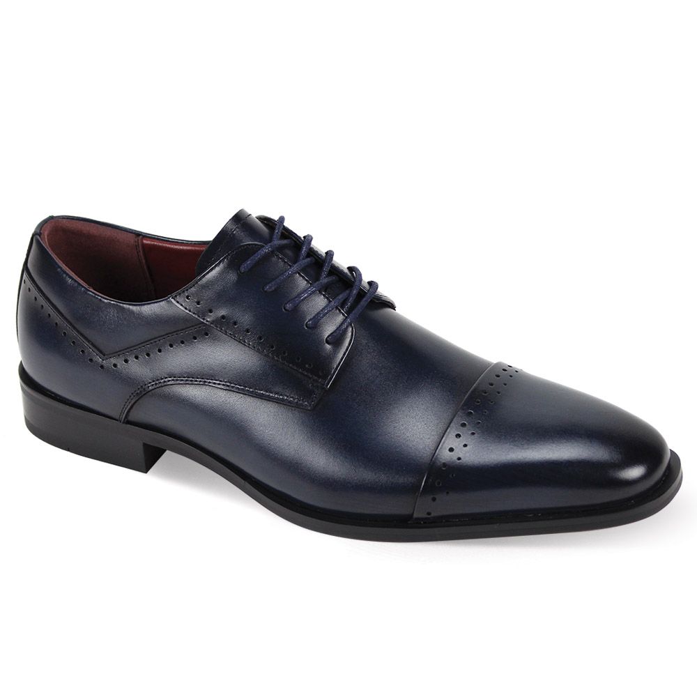 Giorgio Venturi Leather Slip-On Dress Shoes