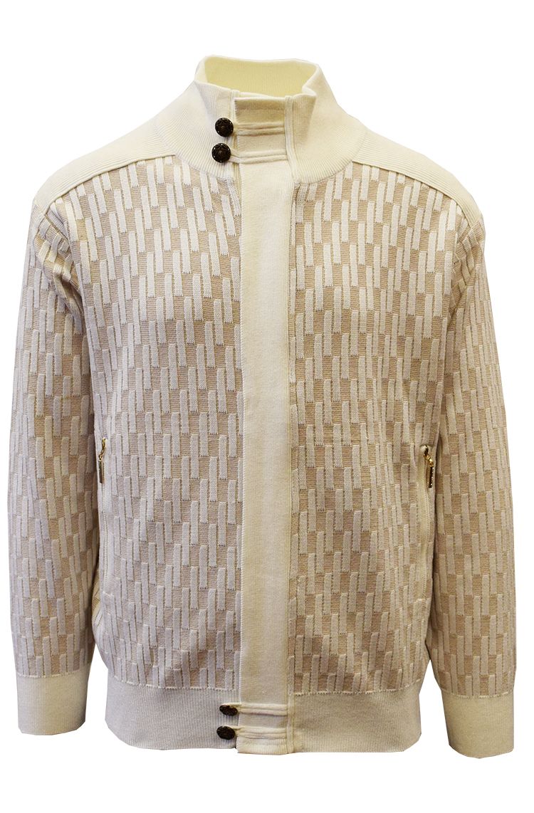 Silversilk Men's Sweater - Stylish Button Closure