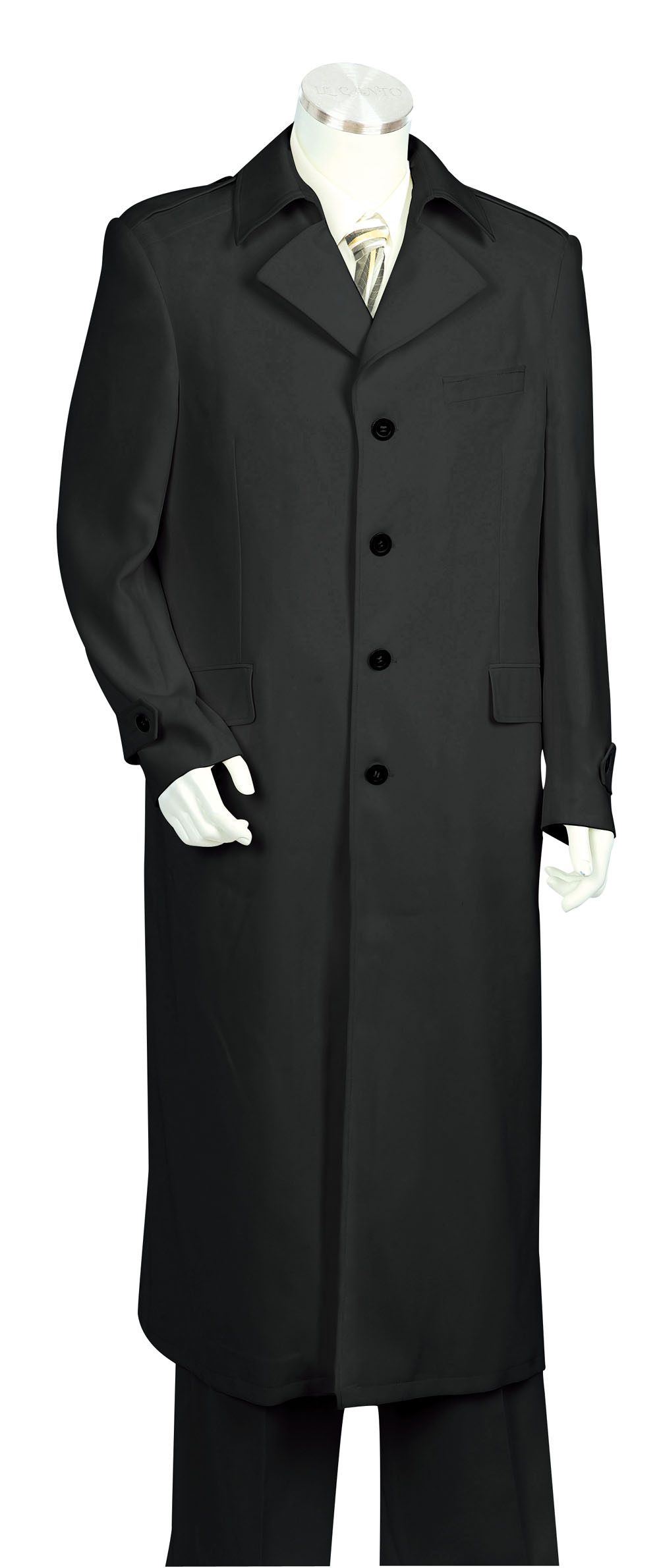 Canto Men s 2 Piece Urban Zoot Suit Pleated Coattail