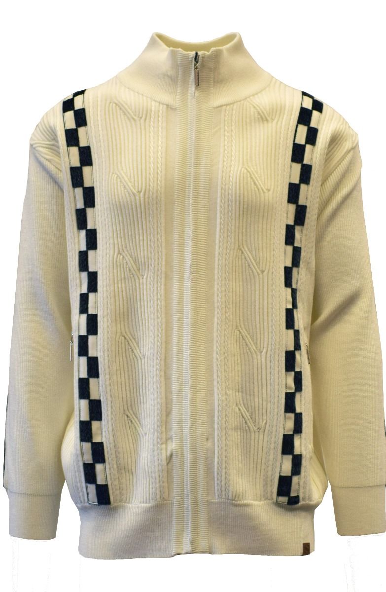 Silversilk Men's Sweater - Unique Stripes