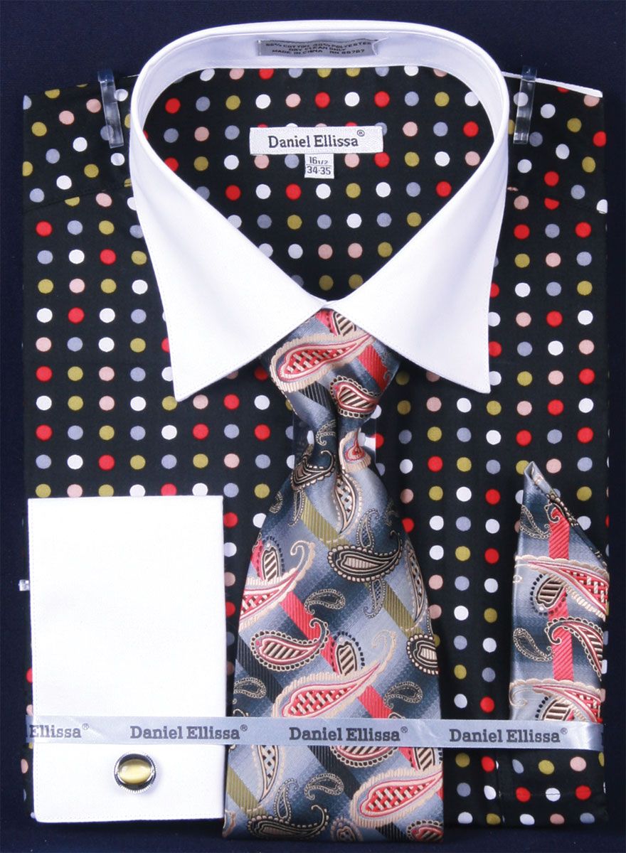 green french cuff dress shirt
