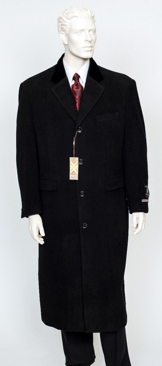 XXIOTTI Brady Men's Outlet Cashmere Blend Full Length Top Coat