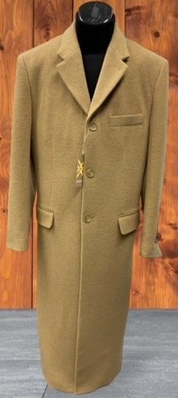 XXIOTTI Brady Men's Cashmere Blend Full Length Top Coat