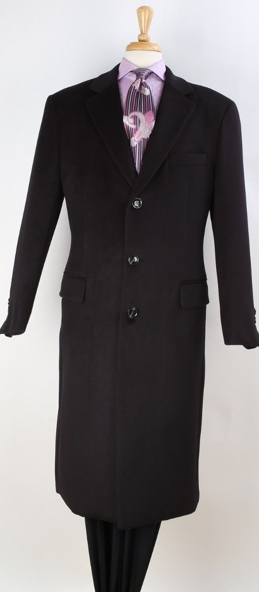 Fremont full length wool top coat sale