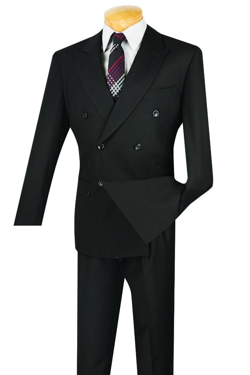 Vinci suits double breasted sale