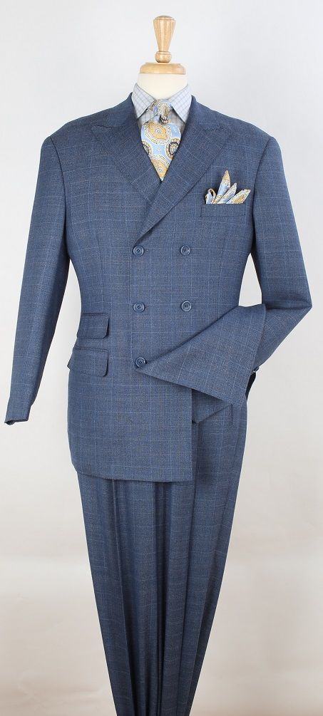 three breasted suit