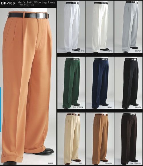 Daniel Ellissa Men's Wide Leg Pants ...