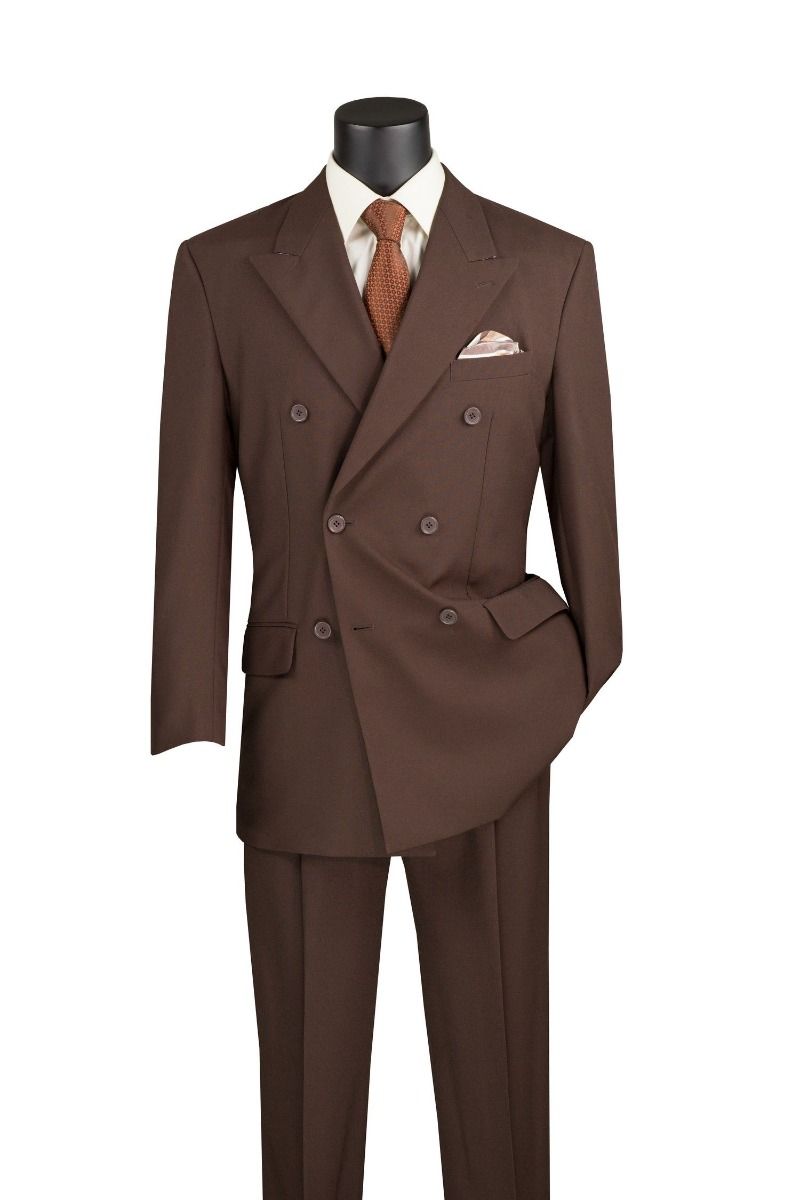 Vinci suits double discount breasted