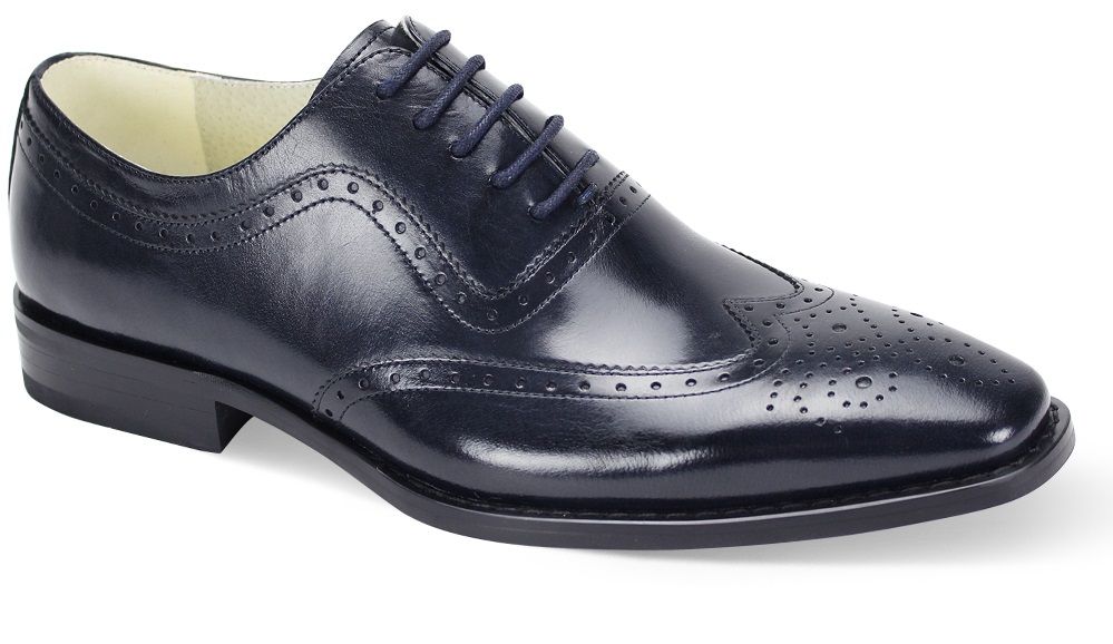 Giovanni Men's Outlet Leather Dress Shoe - Executive Wing Tip