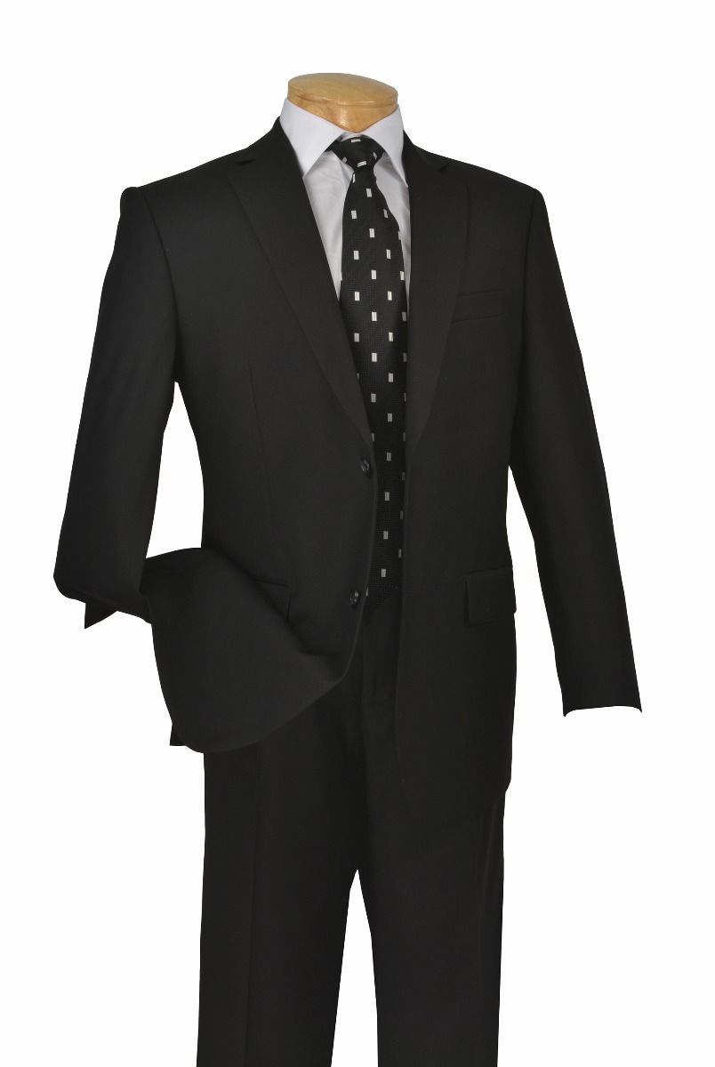 Royal Diamond Men's Outlet 2 Piece Suit - Solid Colors