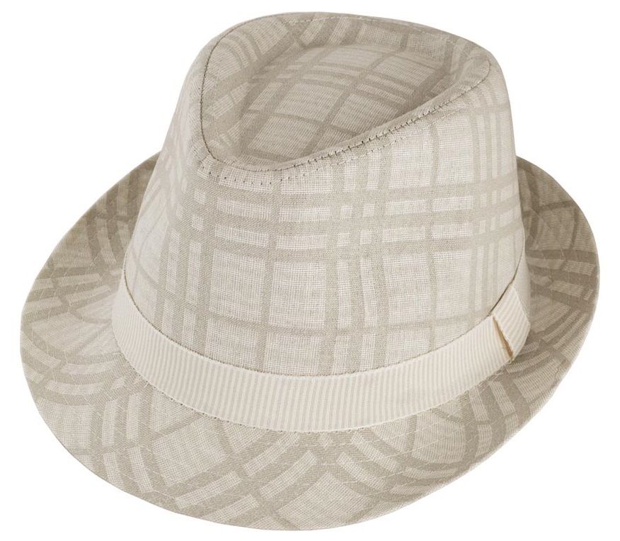 Karl Knox Men's Fedora Style Dress Hat - Stylish Plaid