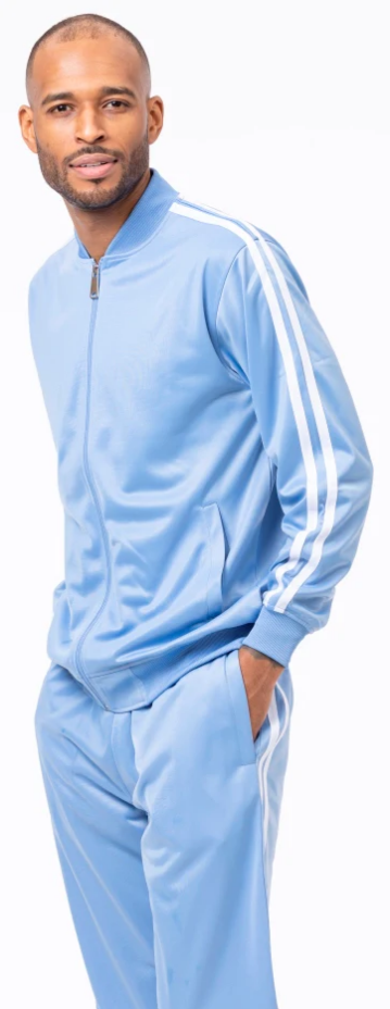 Light blue adidas store tracksuit mens