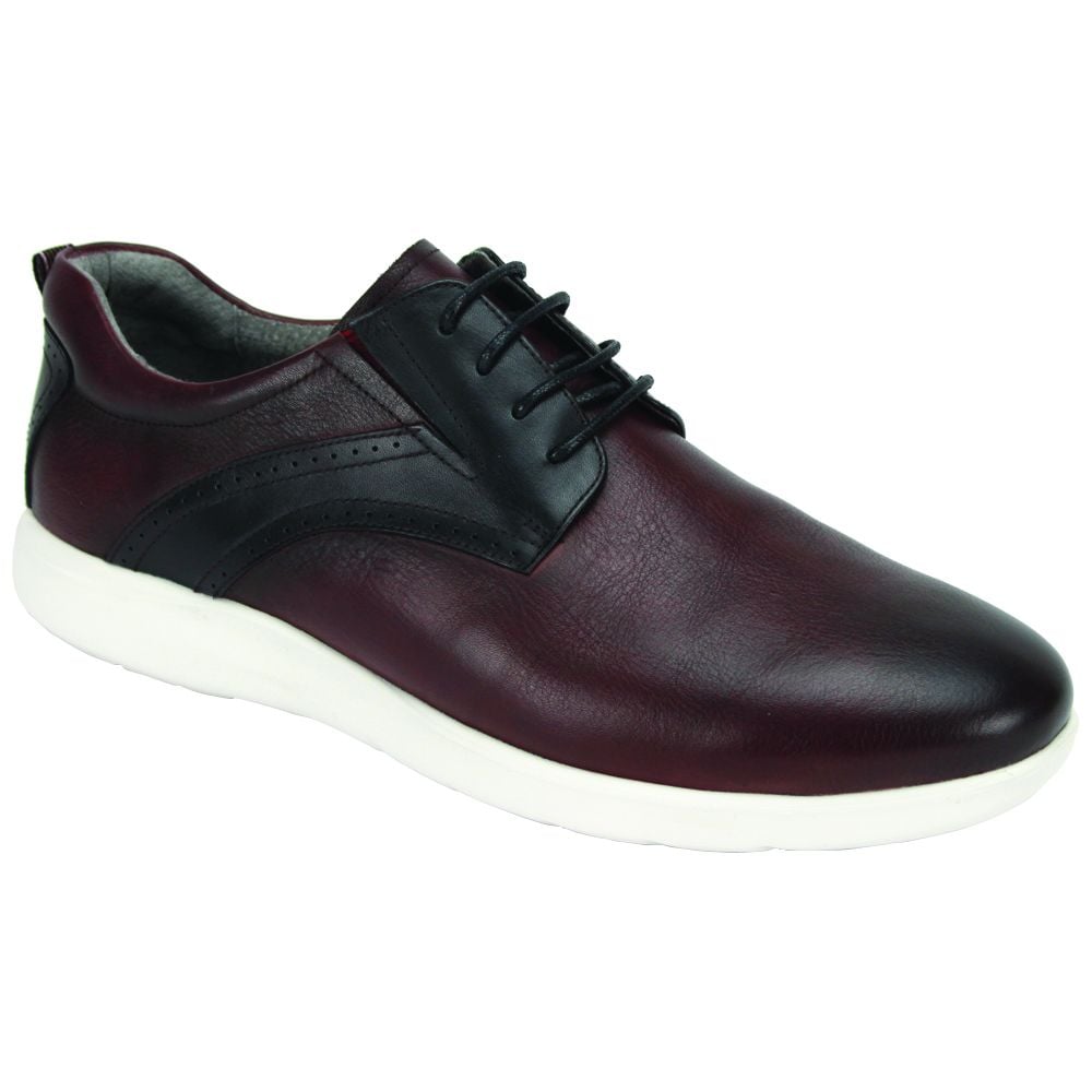 Giovanni Men's Leather Athleisure Shoe - Sneaker Style