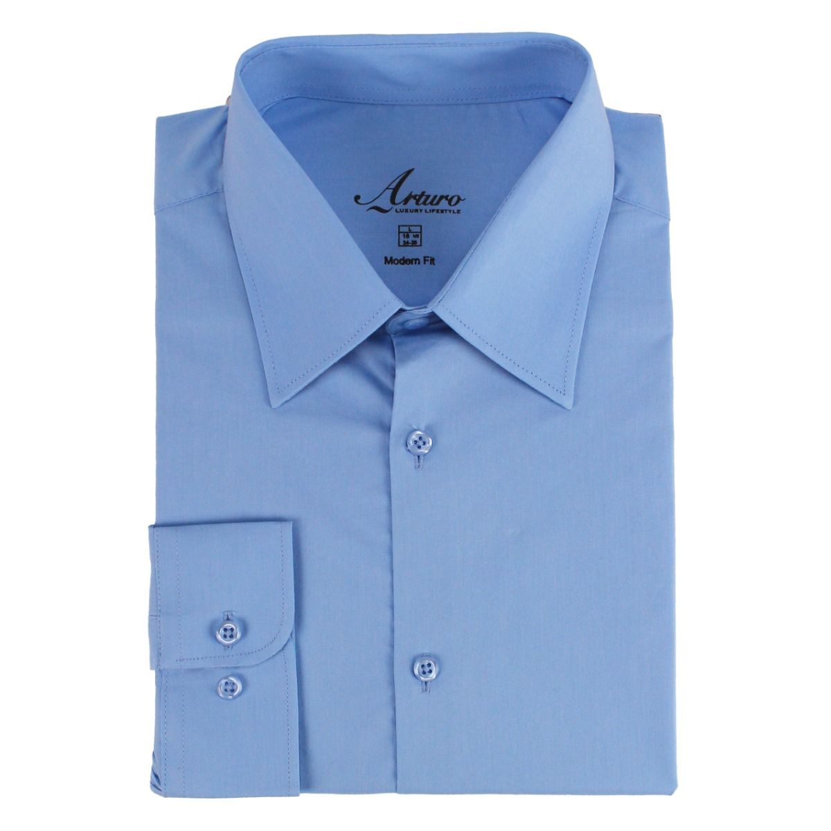 Arturo Men's Modern Fit Dress Shirt Luxury Lifestyle Collection