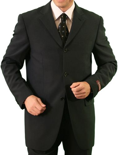 Tazio Men's 2 Piece Discount Outlet Suit - Executive Pinstripe
