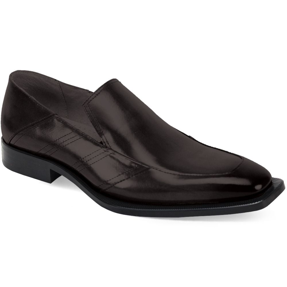 MEN'S GIOVANNI SHOE DRESS LOAFER FAUX LEATHER CASUAL SLIP-ON WEDDING M15-20