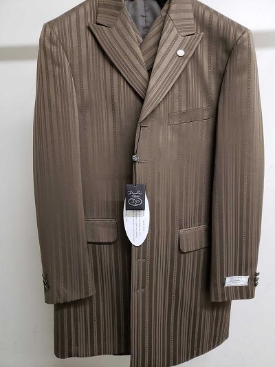 Denzel Men's 3 Piece Fashion Discount Zoot Suit - Peak Lapel