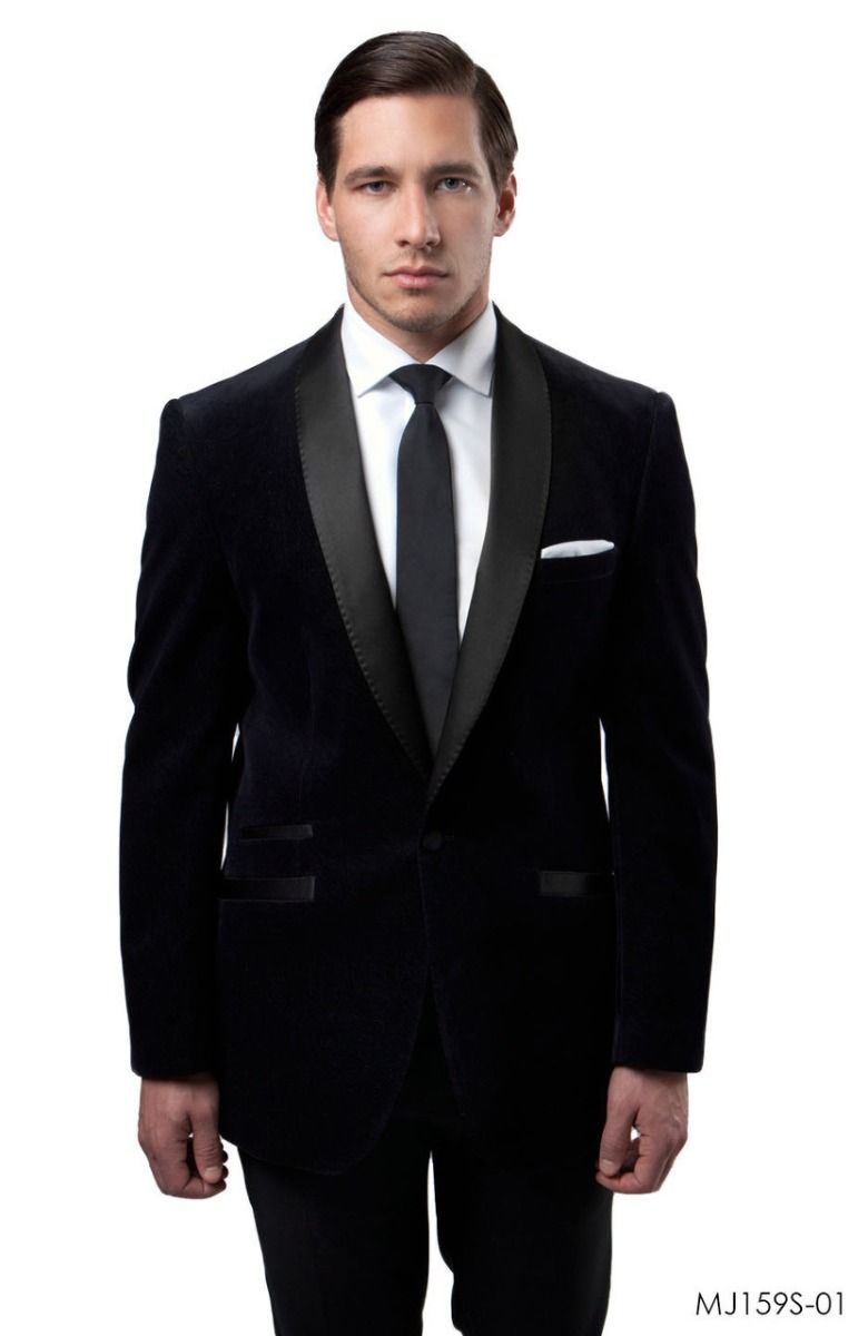 Men's Royal Blue Velvet Tuxedo Jacket Slim Fit Groom Dinner Wear