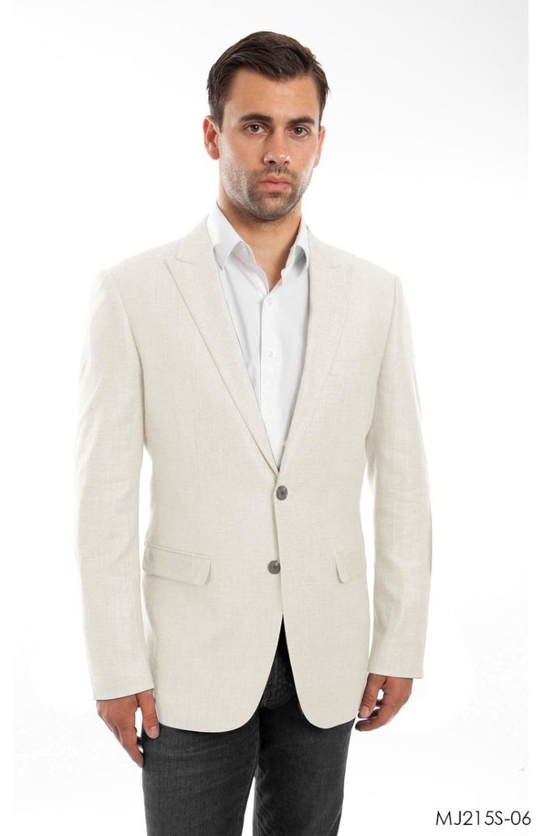 Tazio Men's Classic Fashion Sport Coat - Textured Color