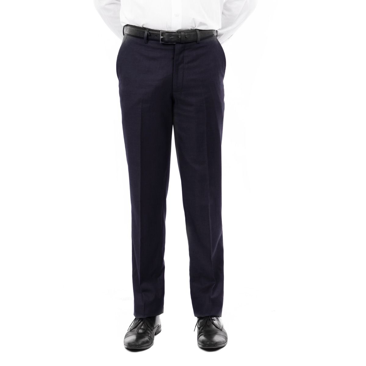 Zegarie Men's Outlet Flat Front Pants - Wool Slim Fit
