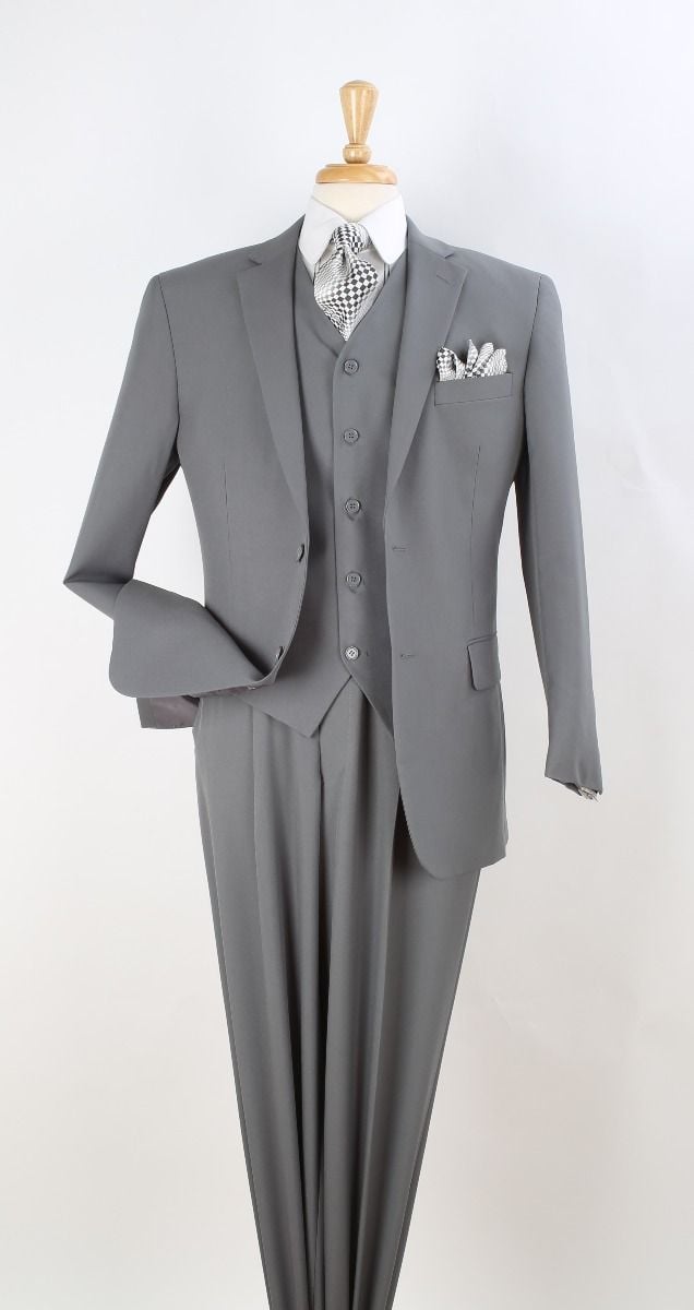 Royal Diamond Men's 3pc Discount Fashion Suit - Sleek Business